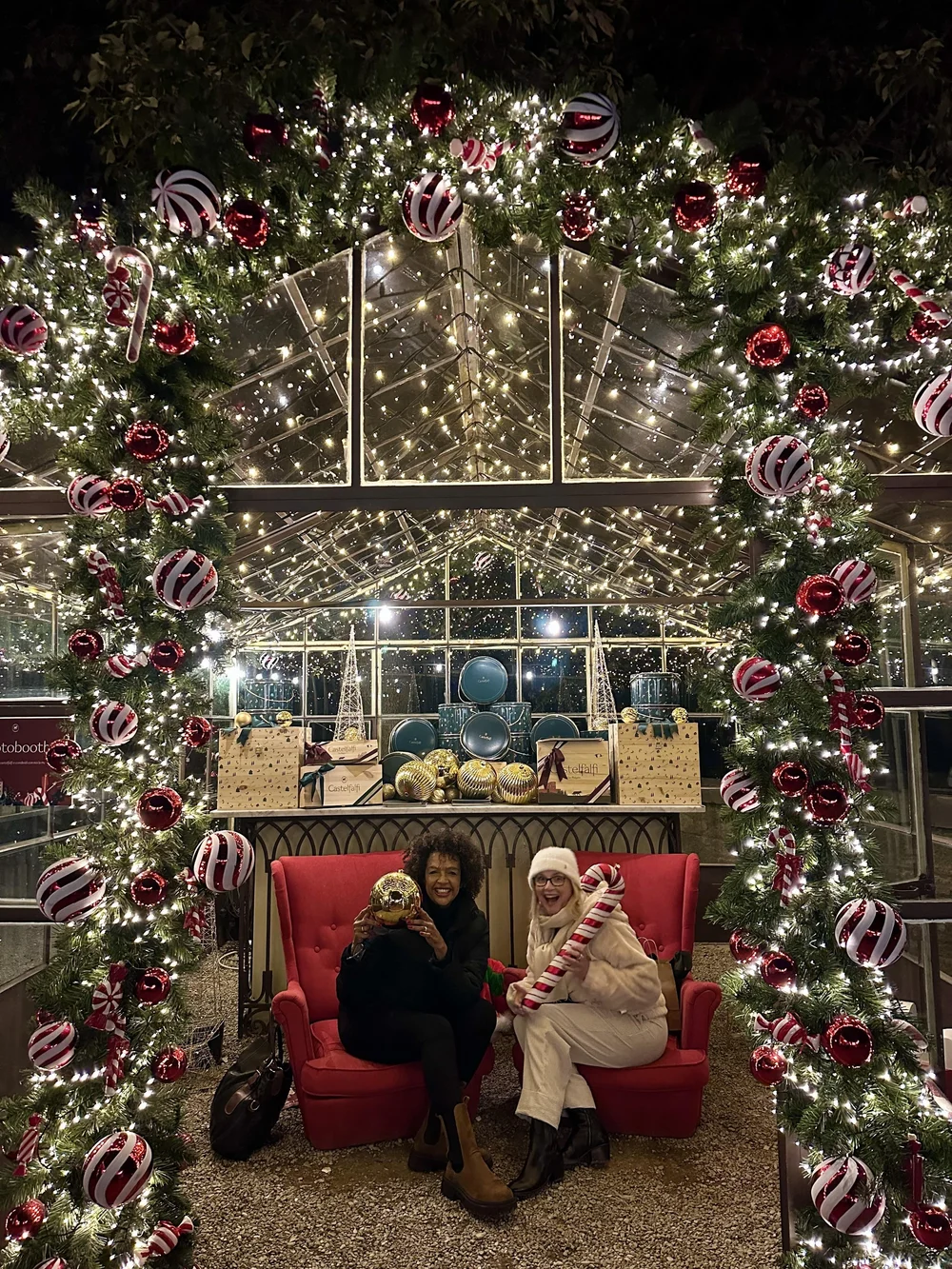 Feeling festive in the Castelfalfi grotto