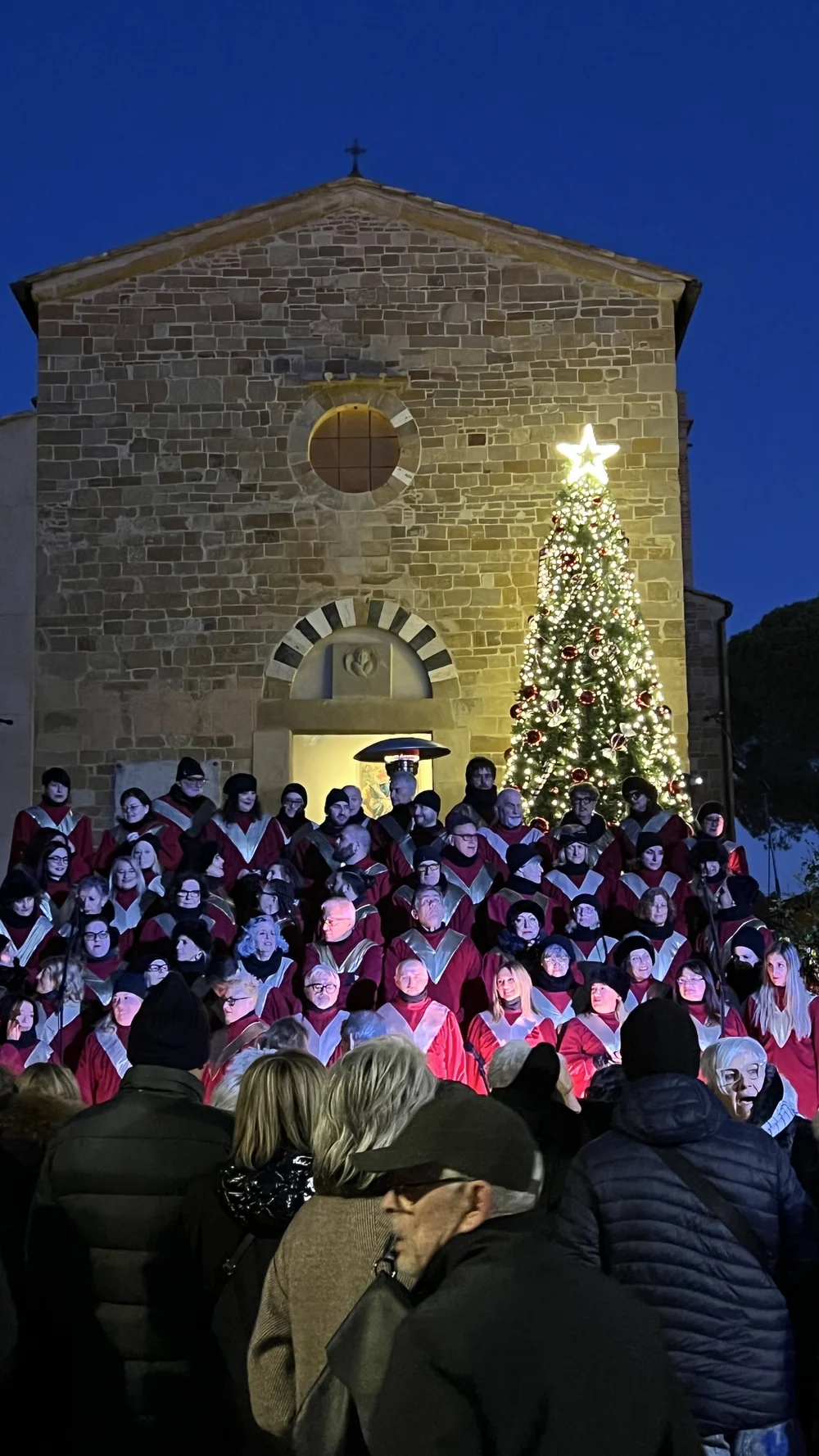 The Gospel Choir were fantastic