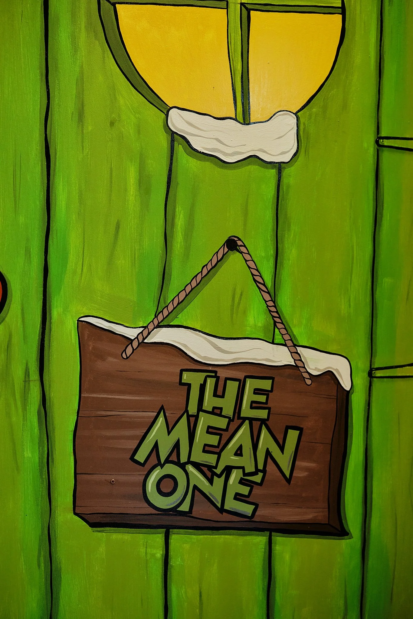 hand painted signage