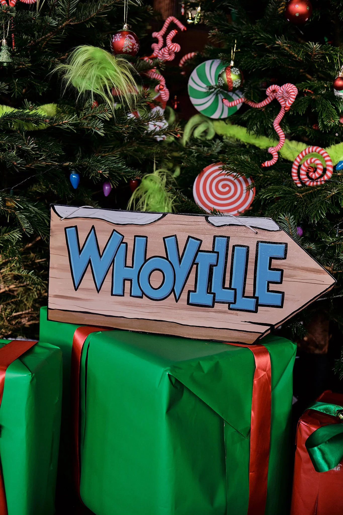 hand painted signage