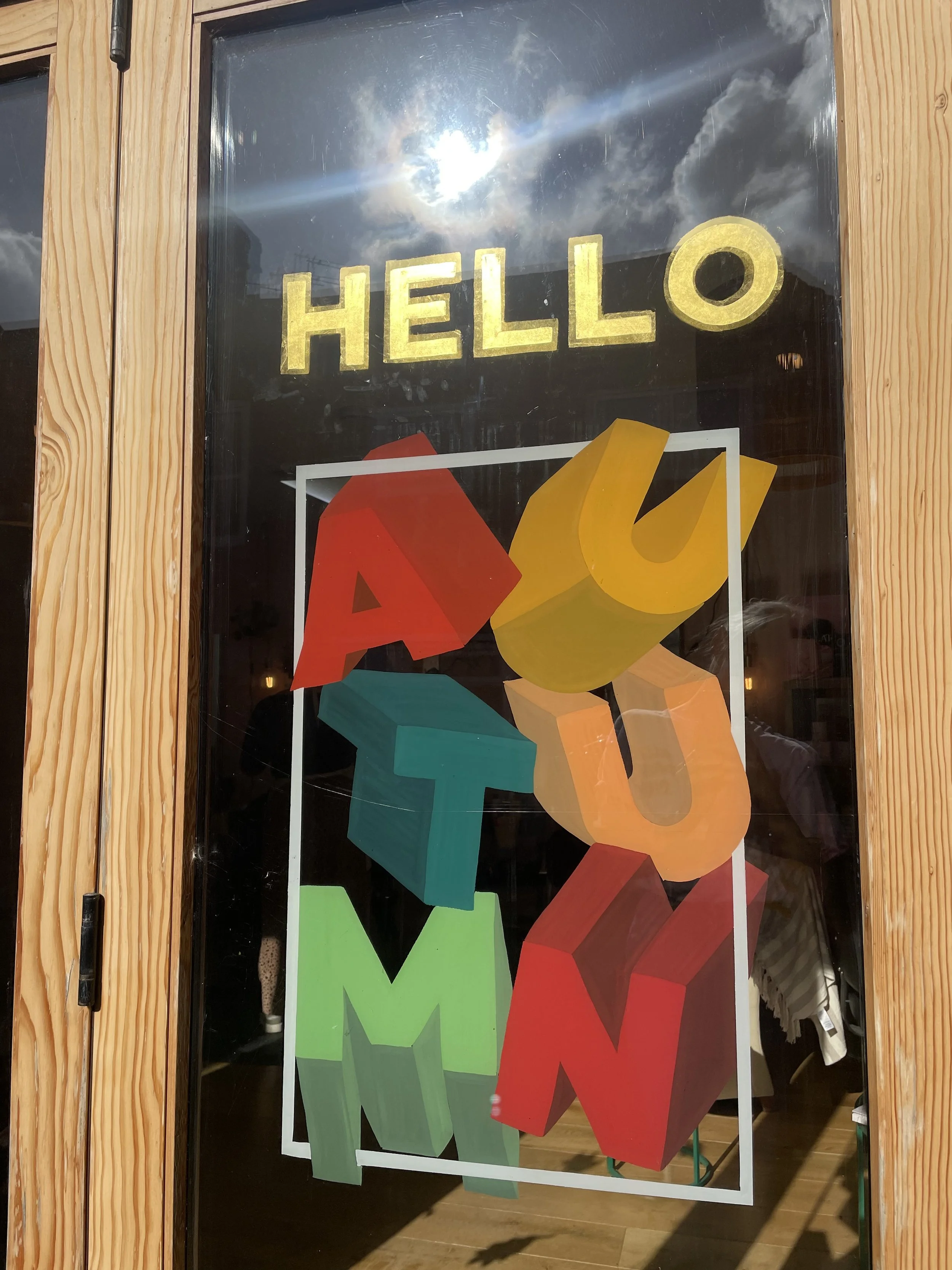 Hairdressers Temporary seasonal Artwork