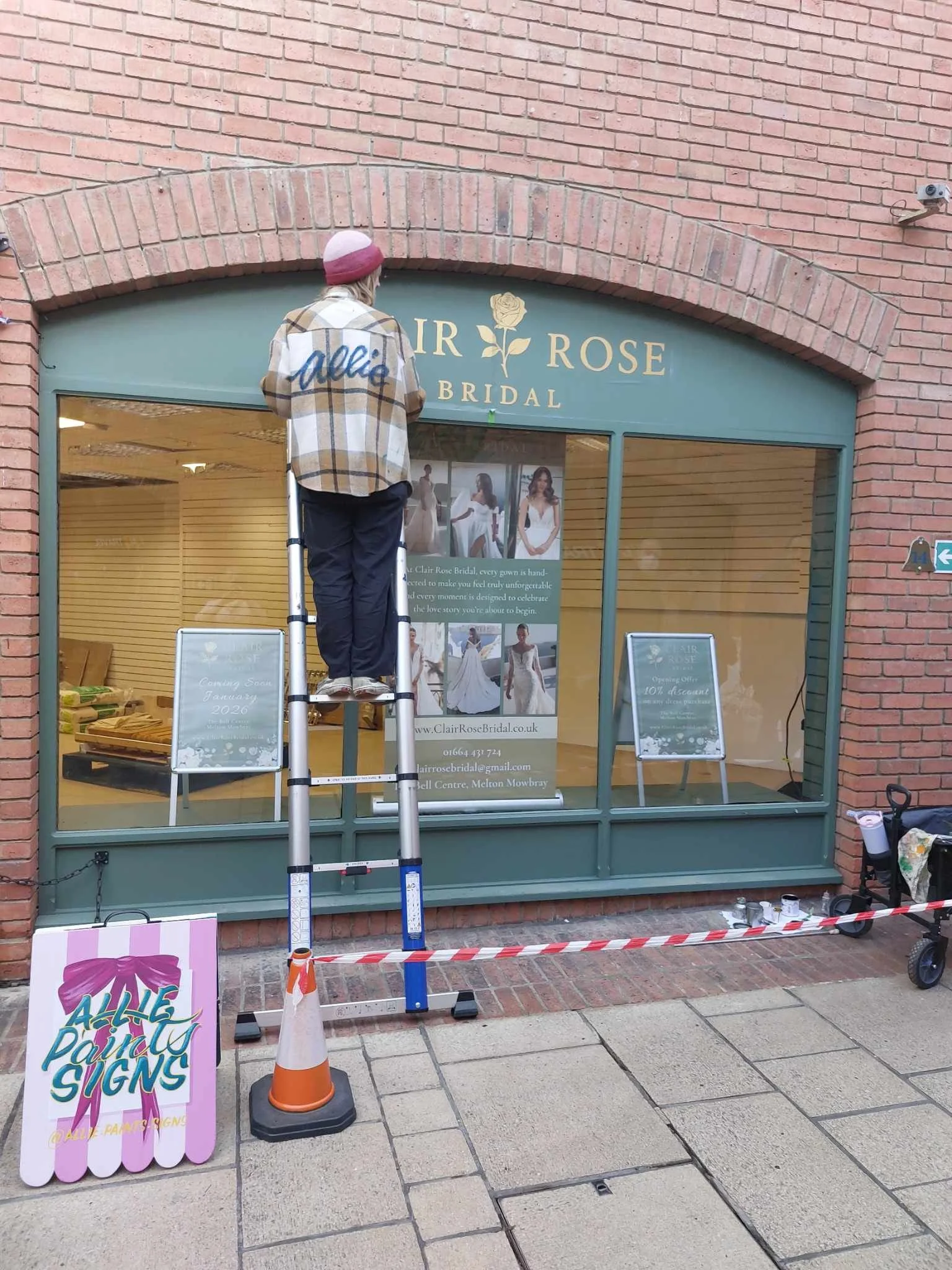 bridal shop in melton Mowbray 