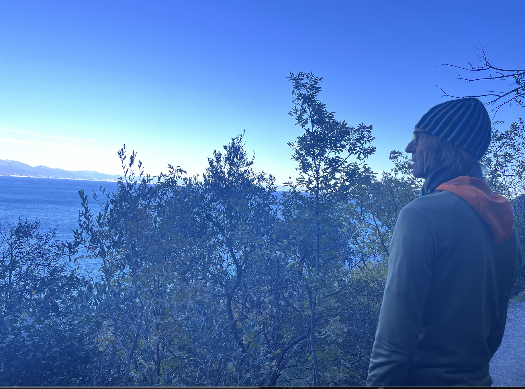 Break at the sea in Noli