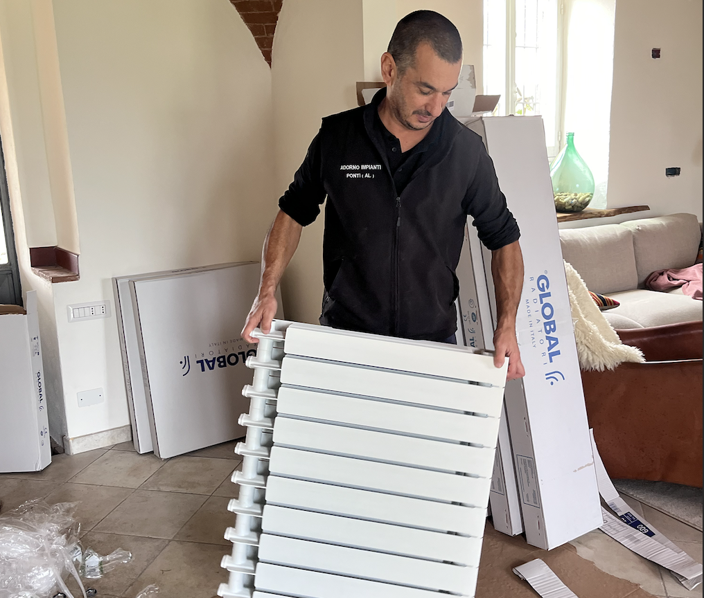 Davide brings warmth for the coming winter