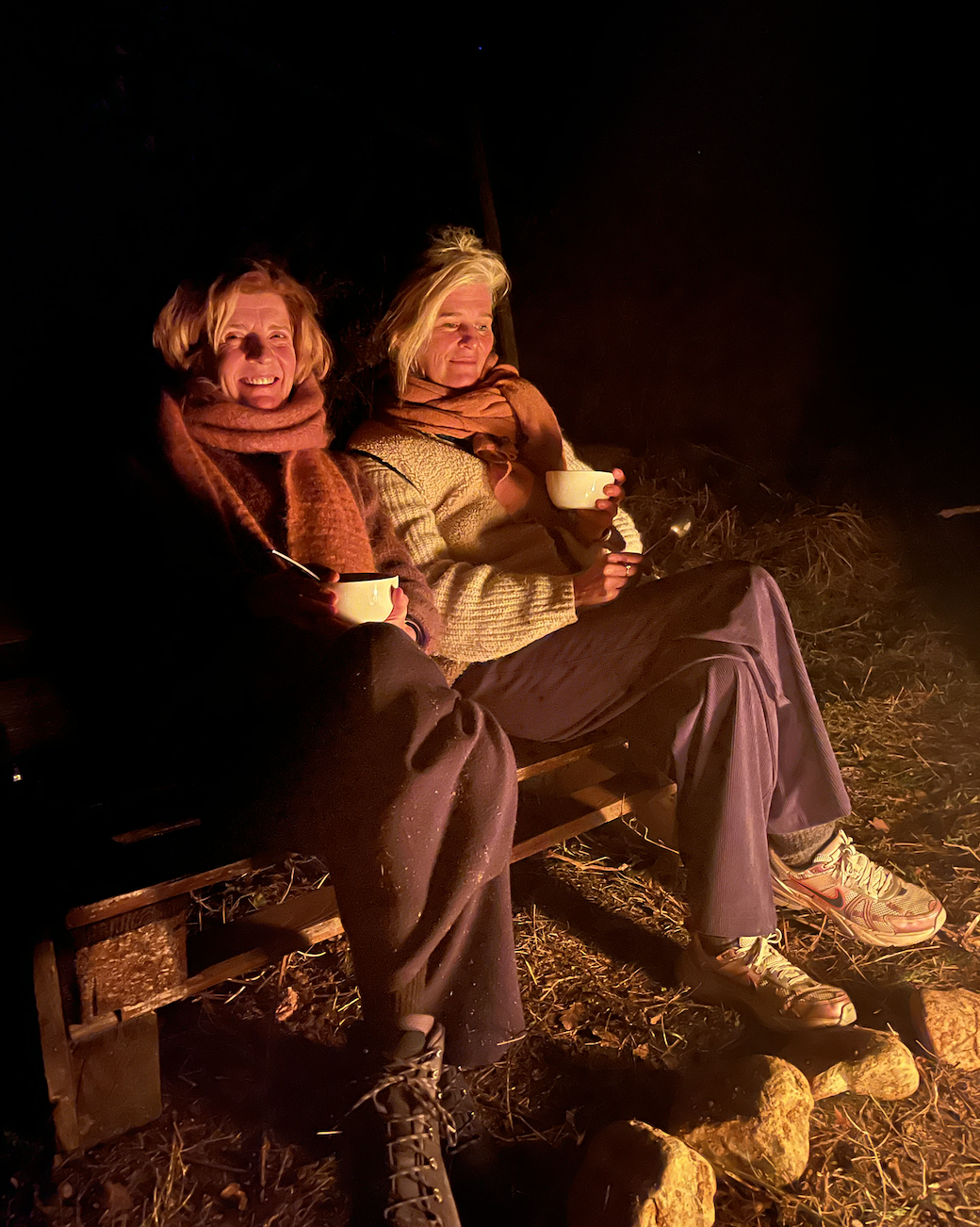 Rian and Zoe at New Year's Eve