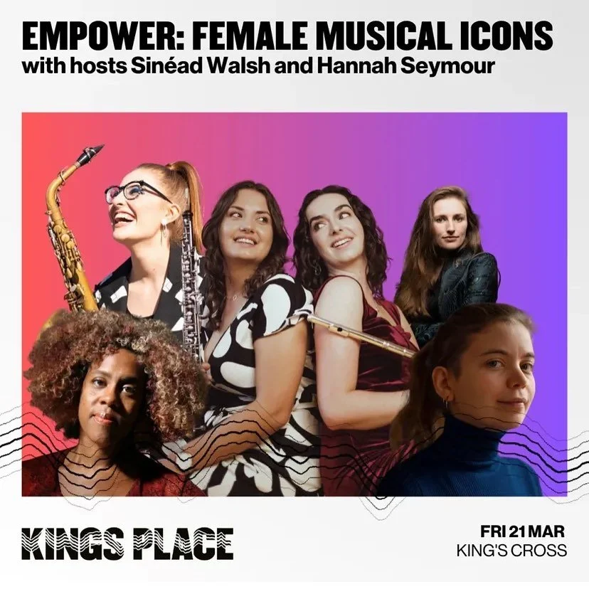 playing @kingsplacelondon with this lovely lot tomorrow evening!
It&rsquo;s going to be a gorgeous evening with @empower.womenchangingmusic , do come down!