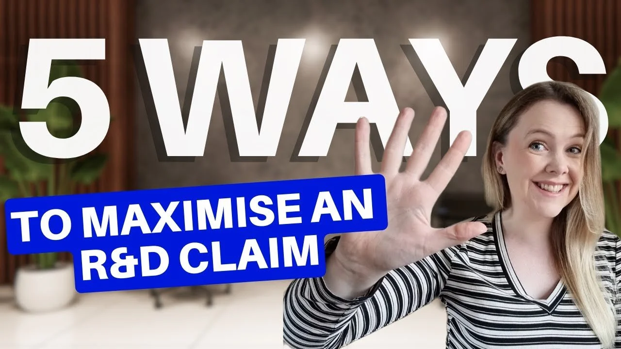 5 Ways to Maximise your R&amp;D claim