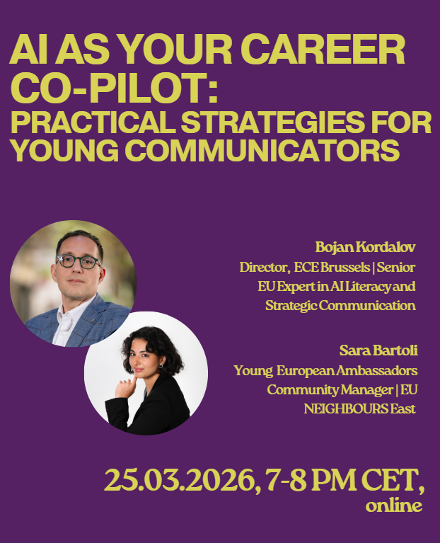 AI as a Career Co-Pilot: Interactive Session with Young European Ambassadors and Young People Across Europe