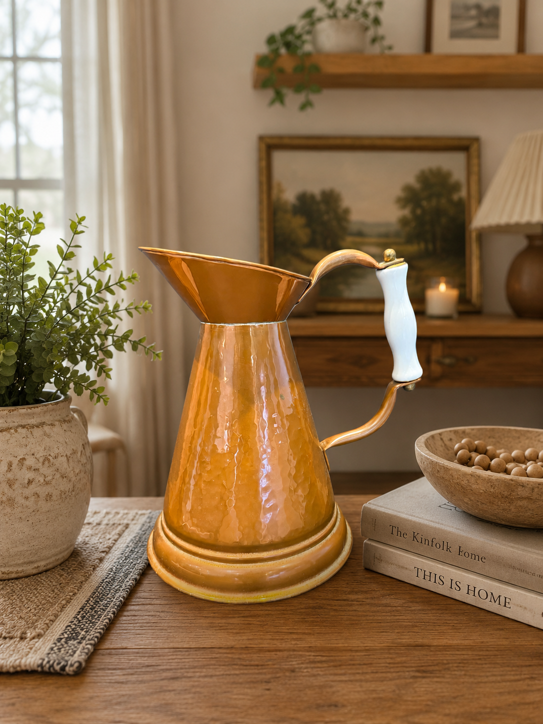 Vintage Copper Pitcher