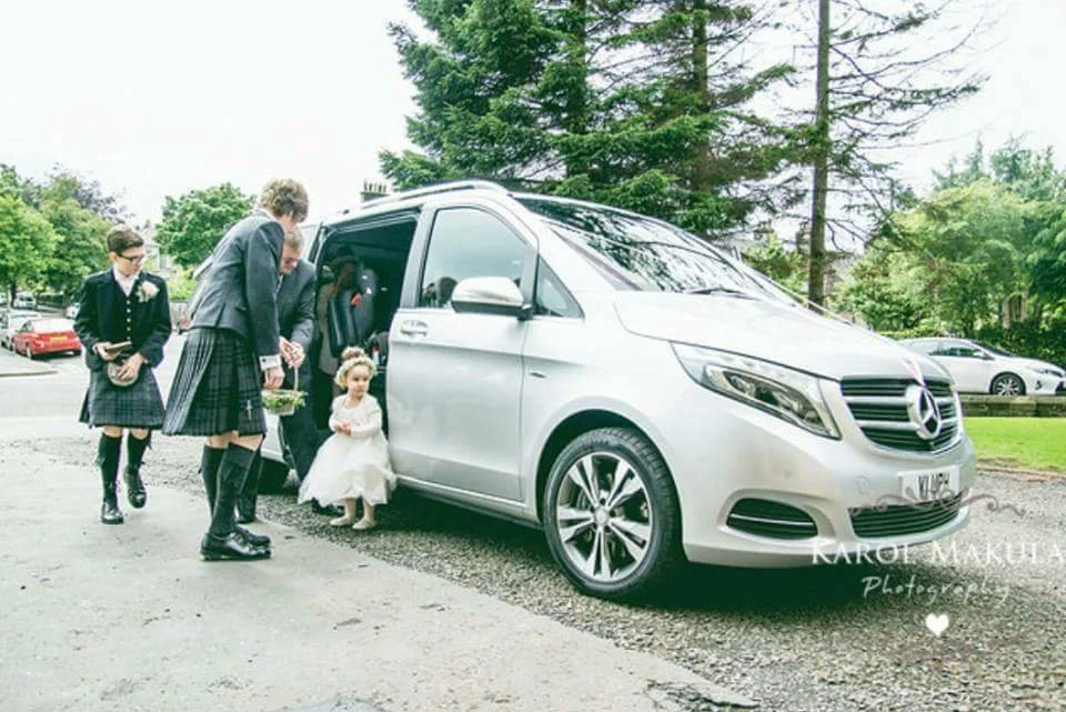 Branford Elite Wedding Car in front of hotel |  Luxury Wedding Transport: Making Your Special Day Seamless | Ultimate Private Hire