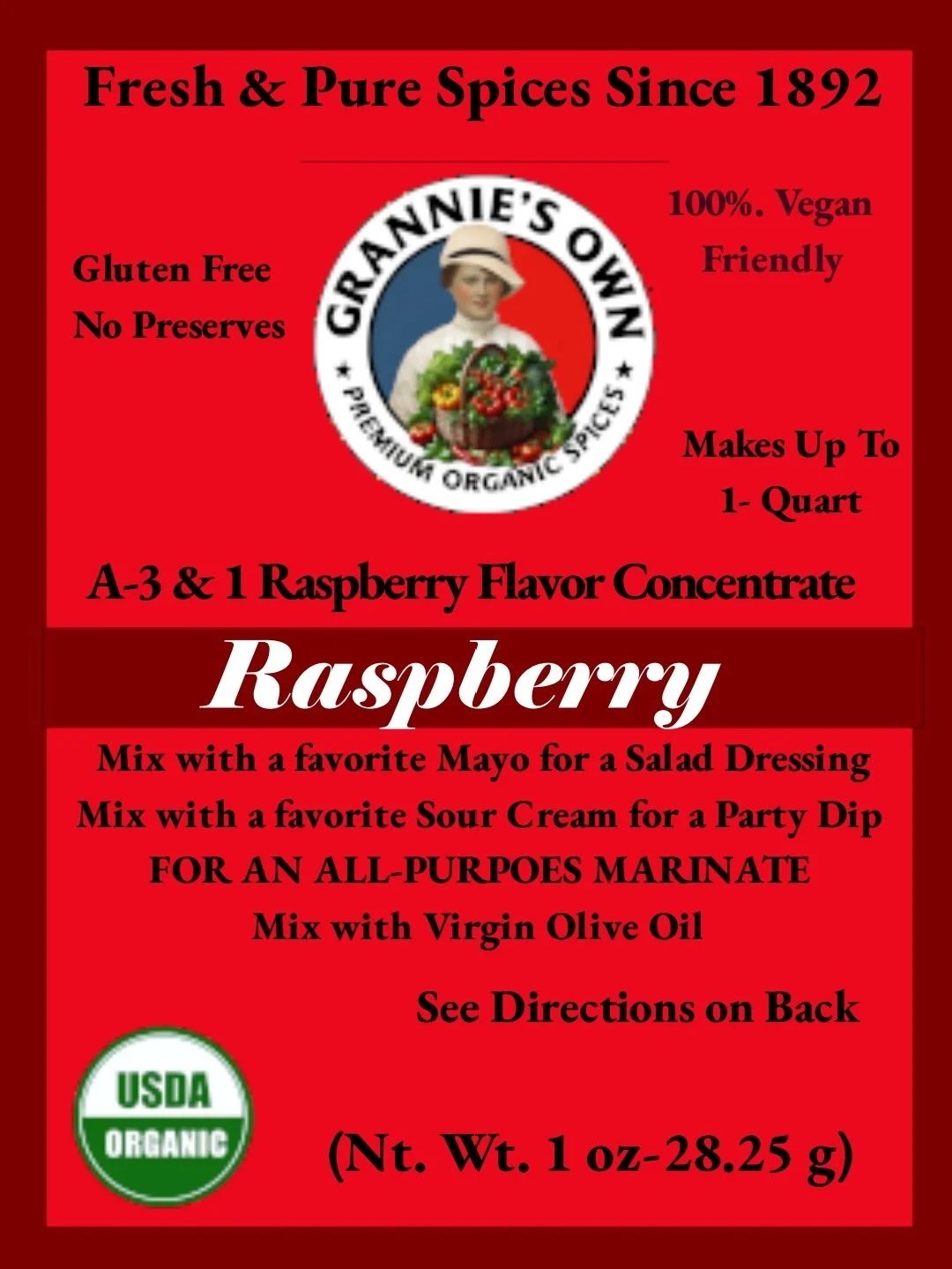 Raspberry Ranch Flavor Concentrate
