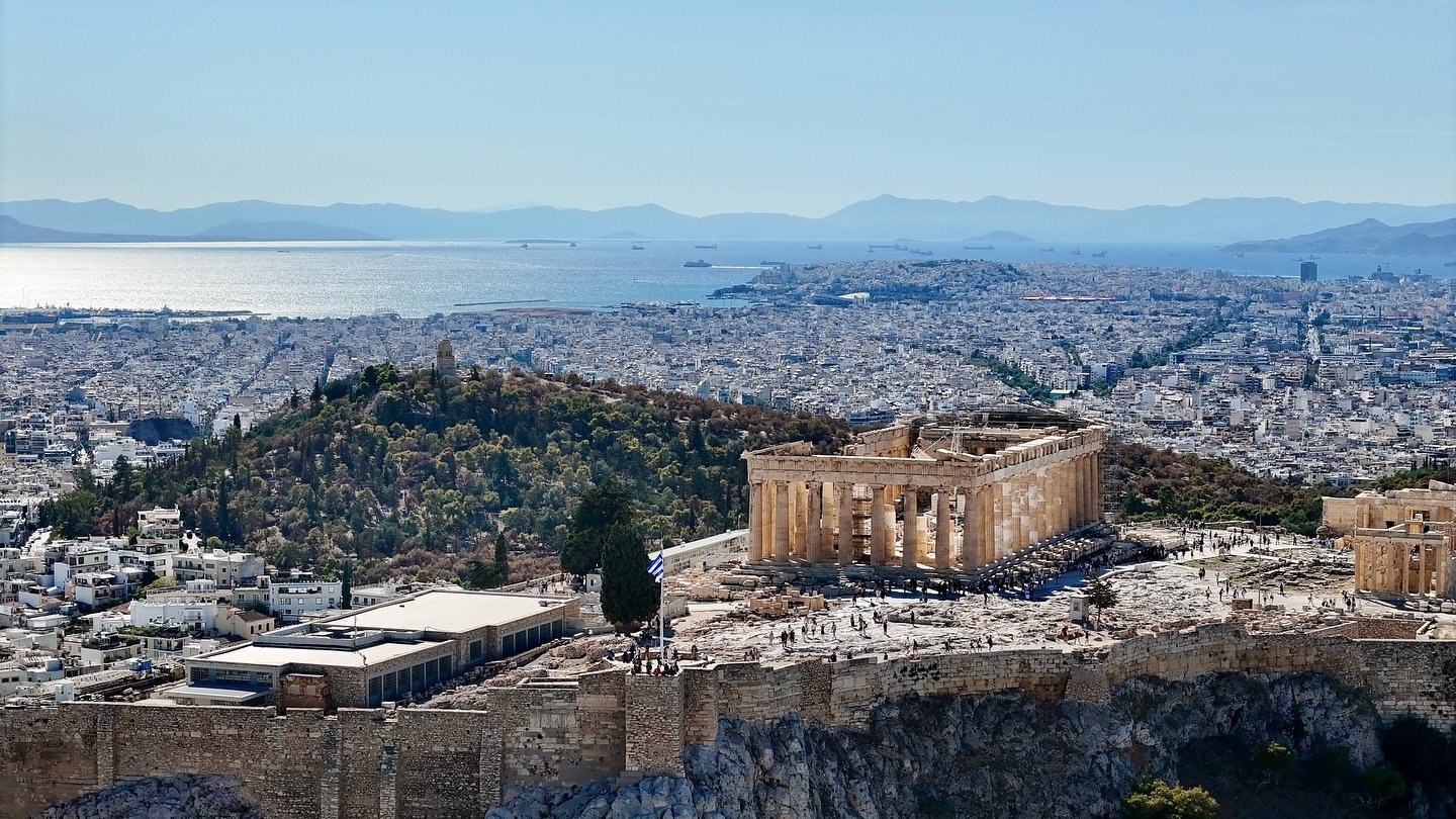 #our #amazing #view @ #acropolis #of #athens