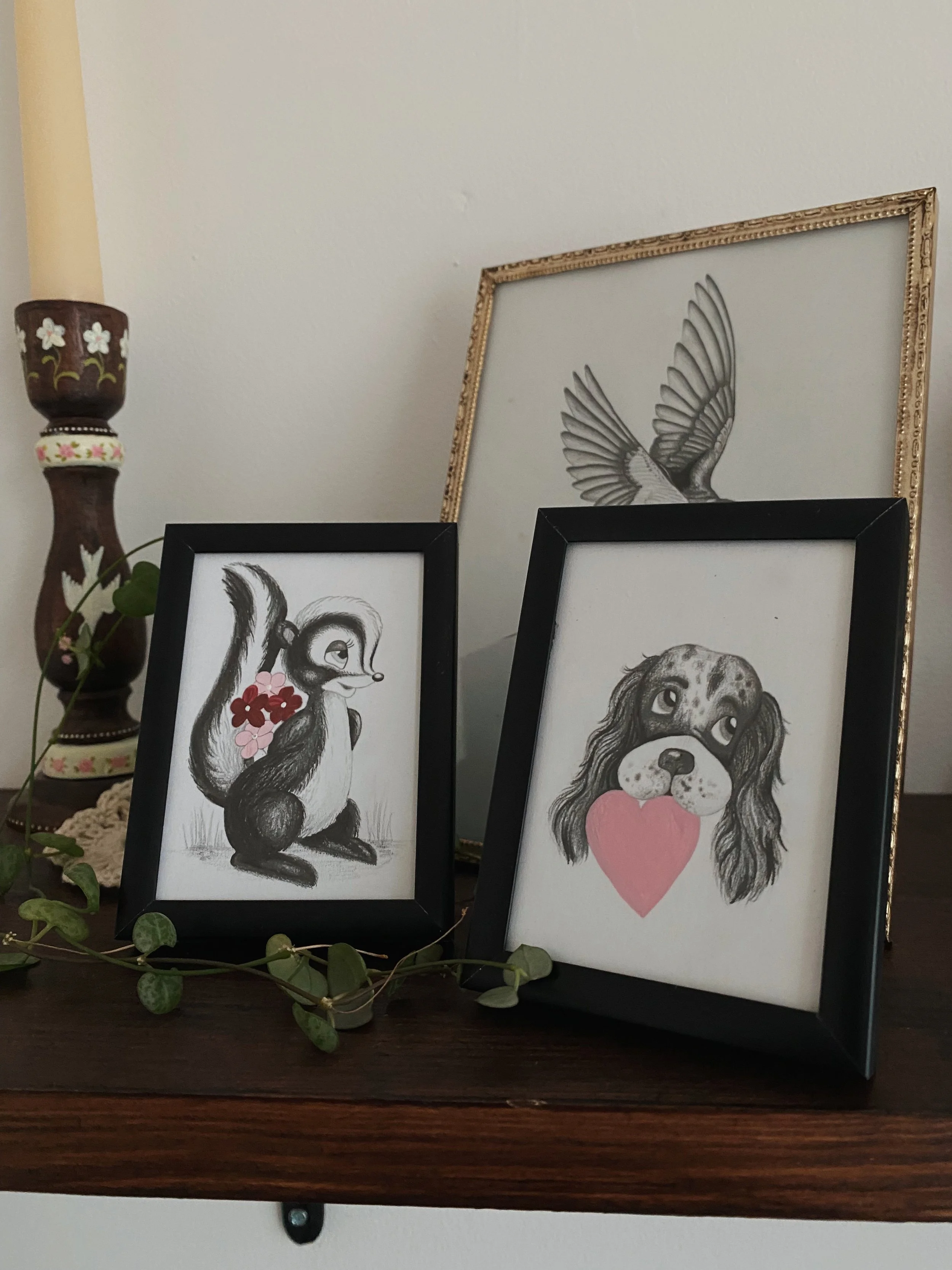 Framed mini originals