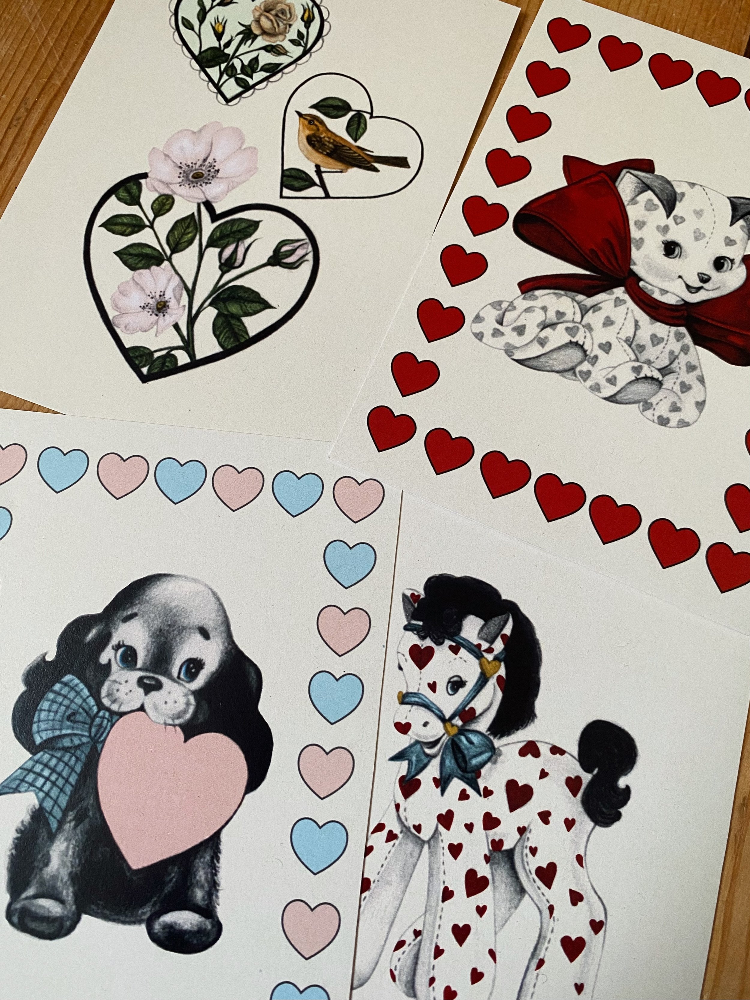 A6 Valentine's prints