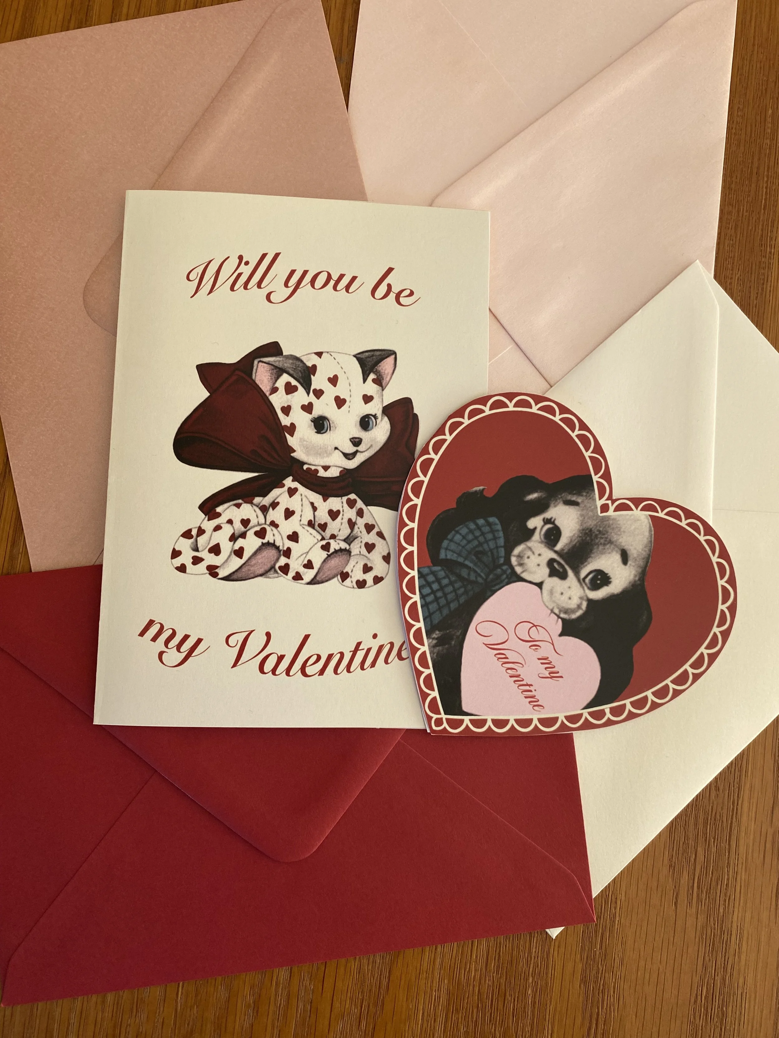 Valentine's postcards
