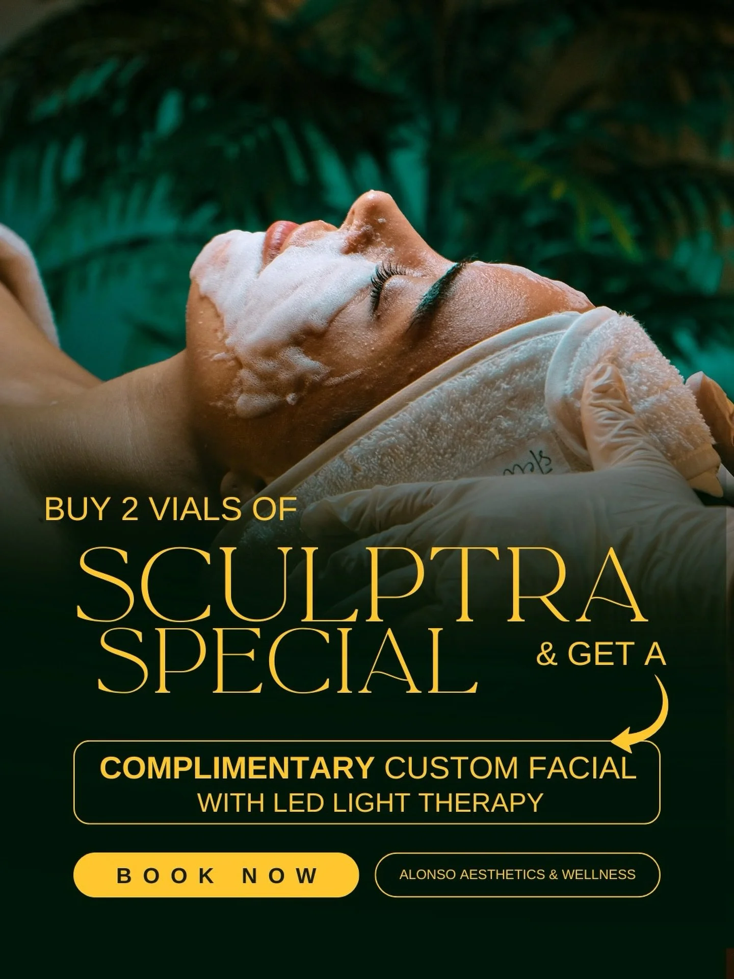 Sculptra isn&rsquo;t just about the injection, it&rsquo;s about what happens after.

Purchase 2 vials of Sculptra ($795/vial) and receive a complimentary custom facial &amp; LED light therapy ($155 value) with @oohlala.beautyco to be completed within