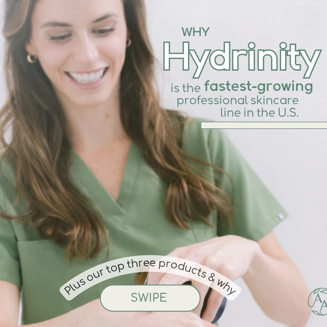 Everyone keeps asking why @hydrinity_skincare has exploded in the aesthetics world lately&hellip;

The answer? Results.

Hydrinity combines regenerative science, advanced hyaluronic acid technology, and barrier-focused healing to create products that