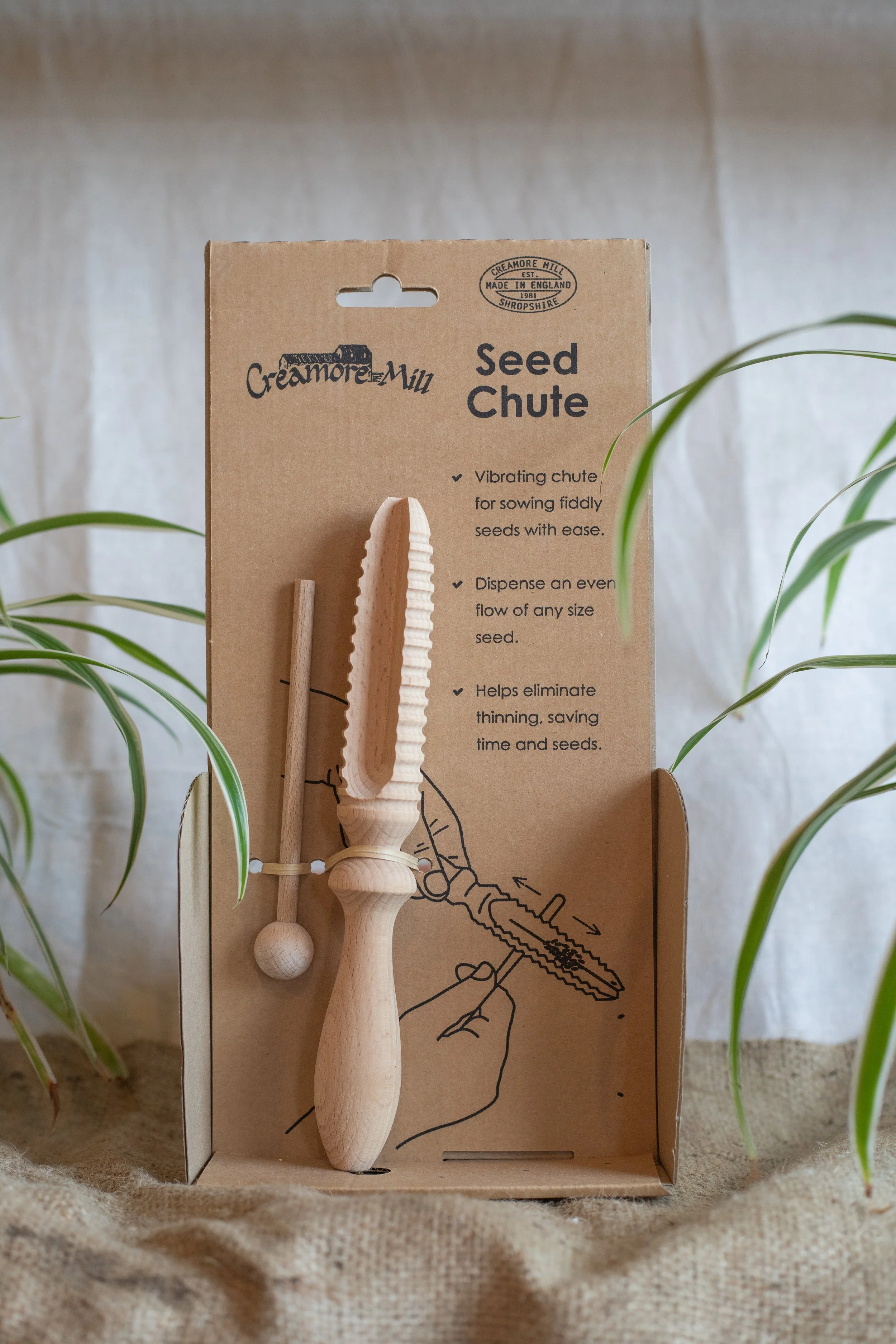 Seed chute (Creamore Mill)