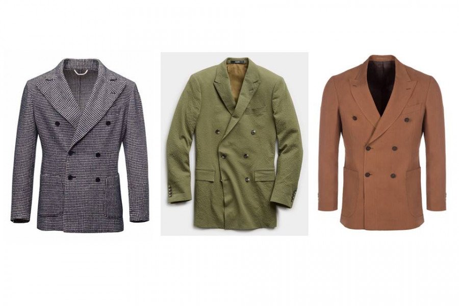 Double breasted jackets