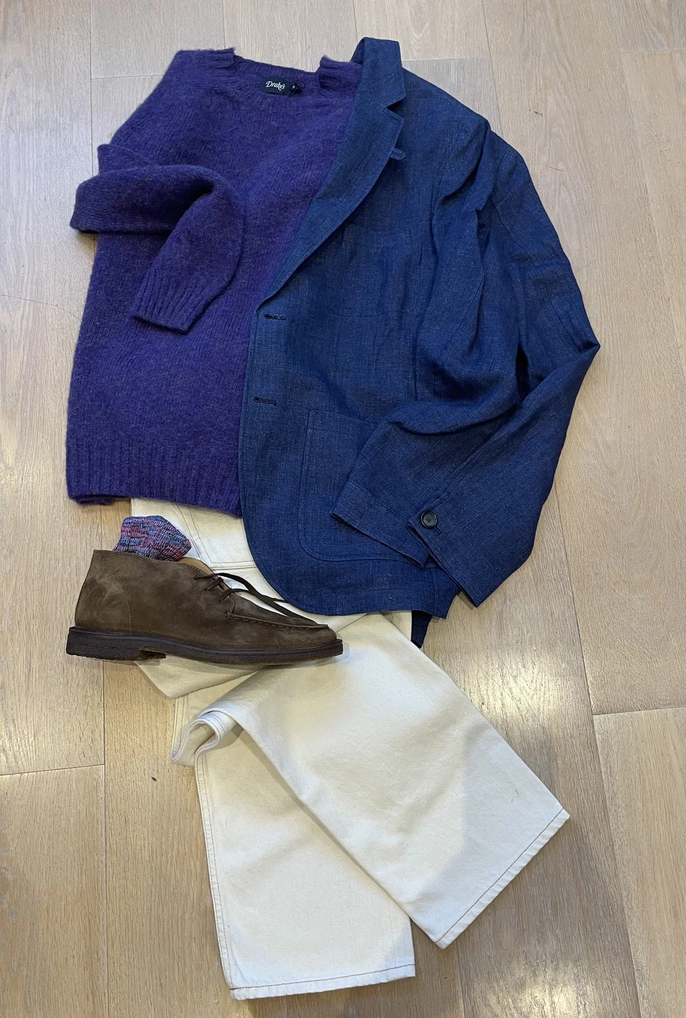 Swapped out shirt for sweater