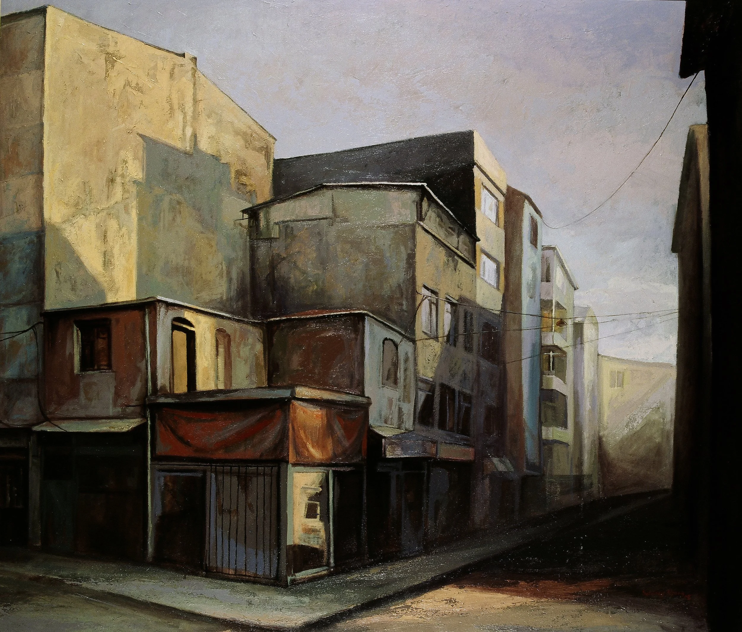 120cm x 140cm
Oil on canvas.
2008