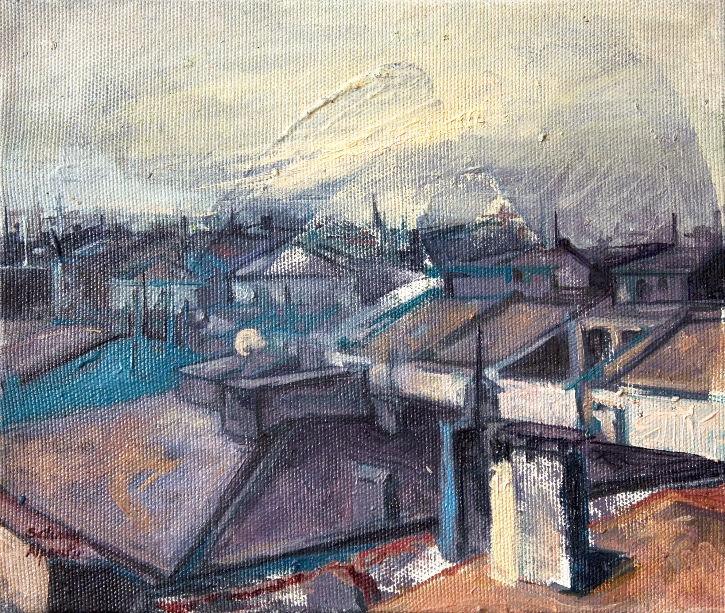 25cm x 30cm
Oil on canvas.