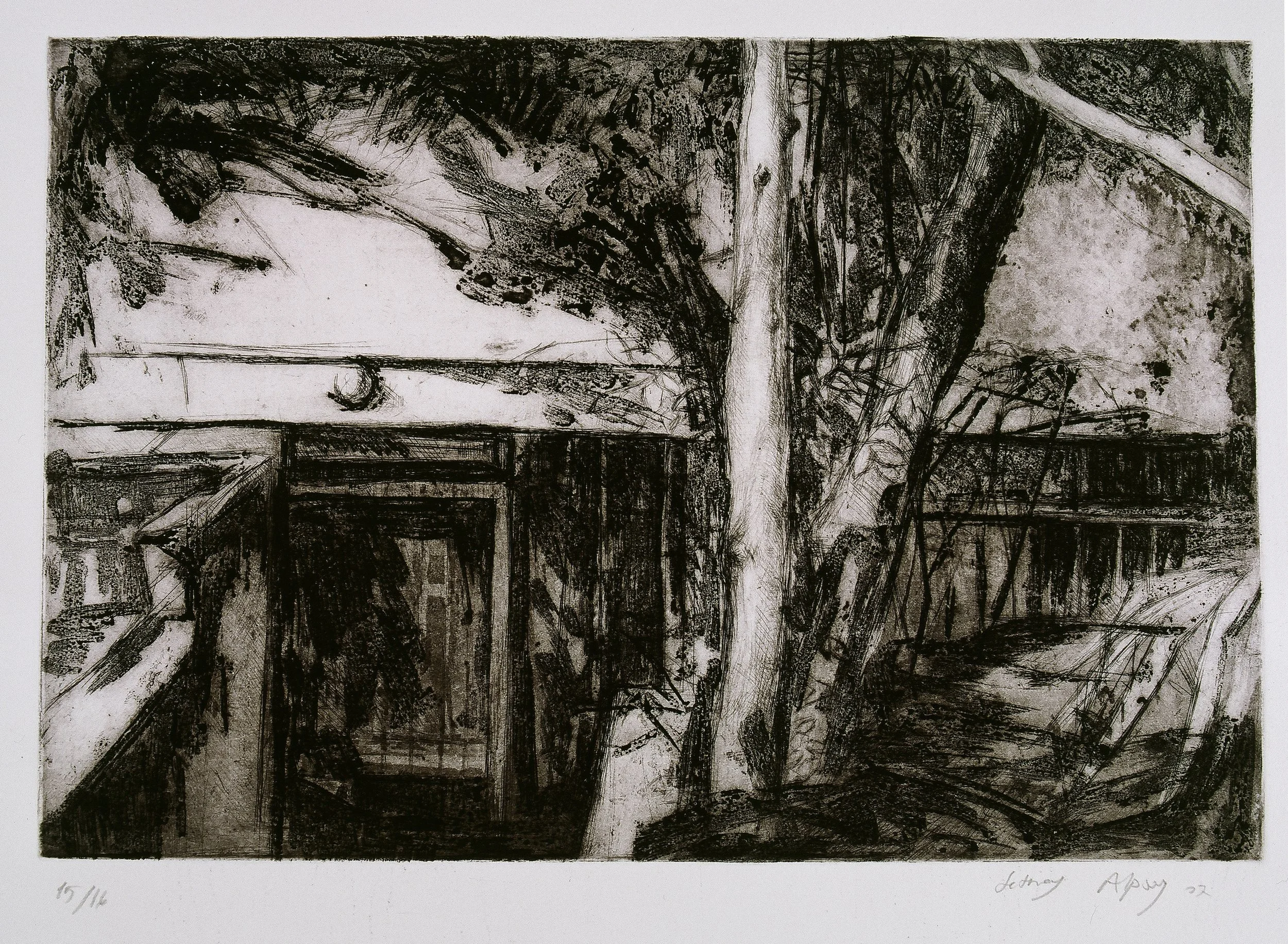 31cm x 45,5cm
Metal etching on paper.
2008
16 editions