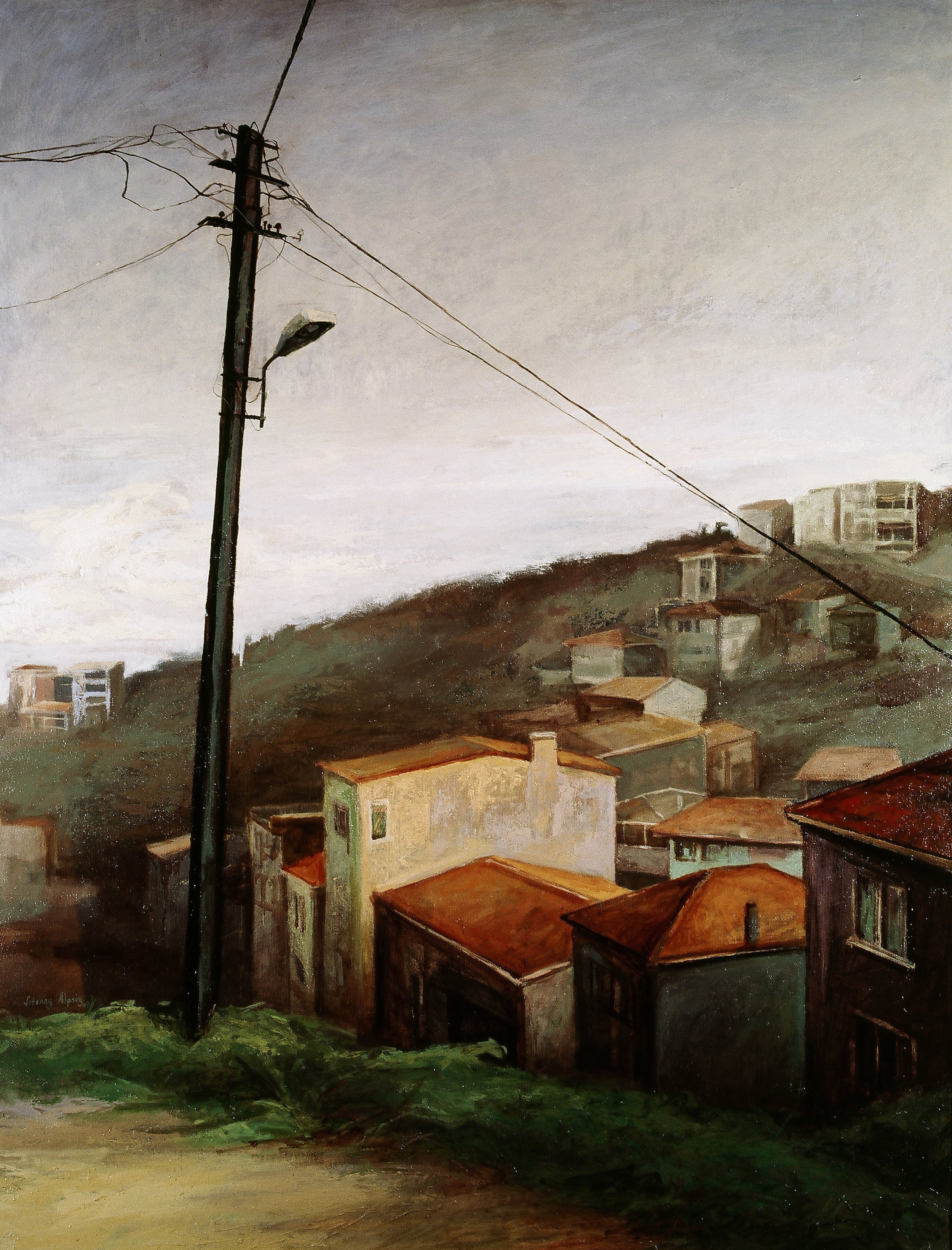 130cm x 100cm 
Oil on canvas.
2008