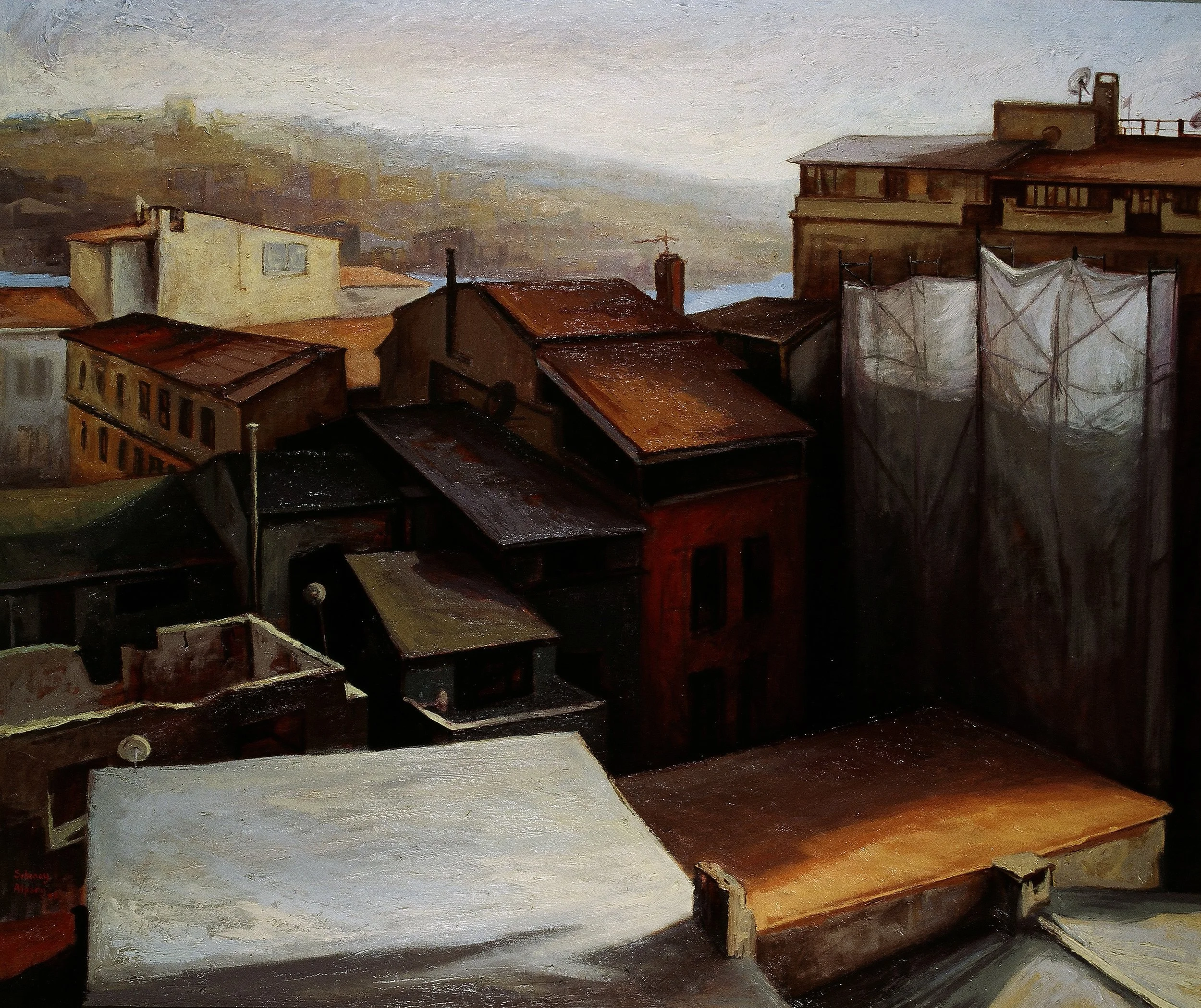 110cm x 130cm
Oil on canvas.
2008