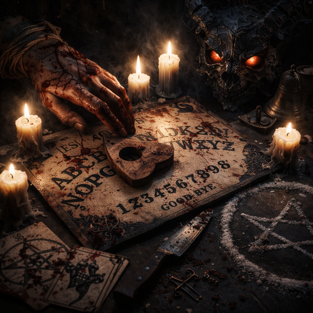 Ritualistic encounter with dark forces