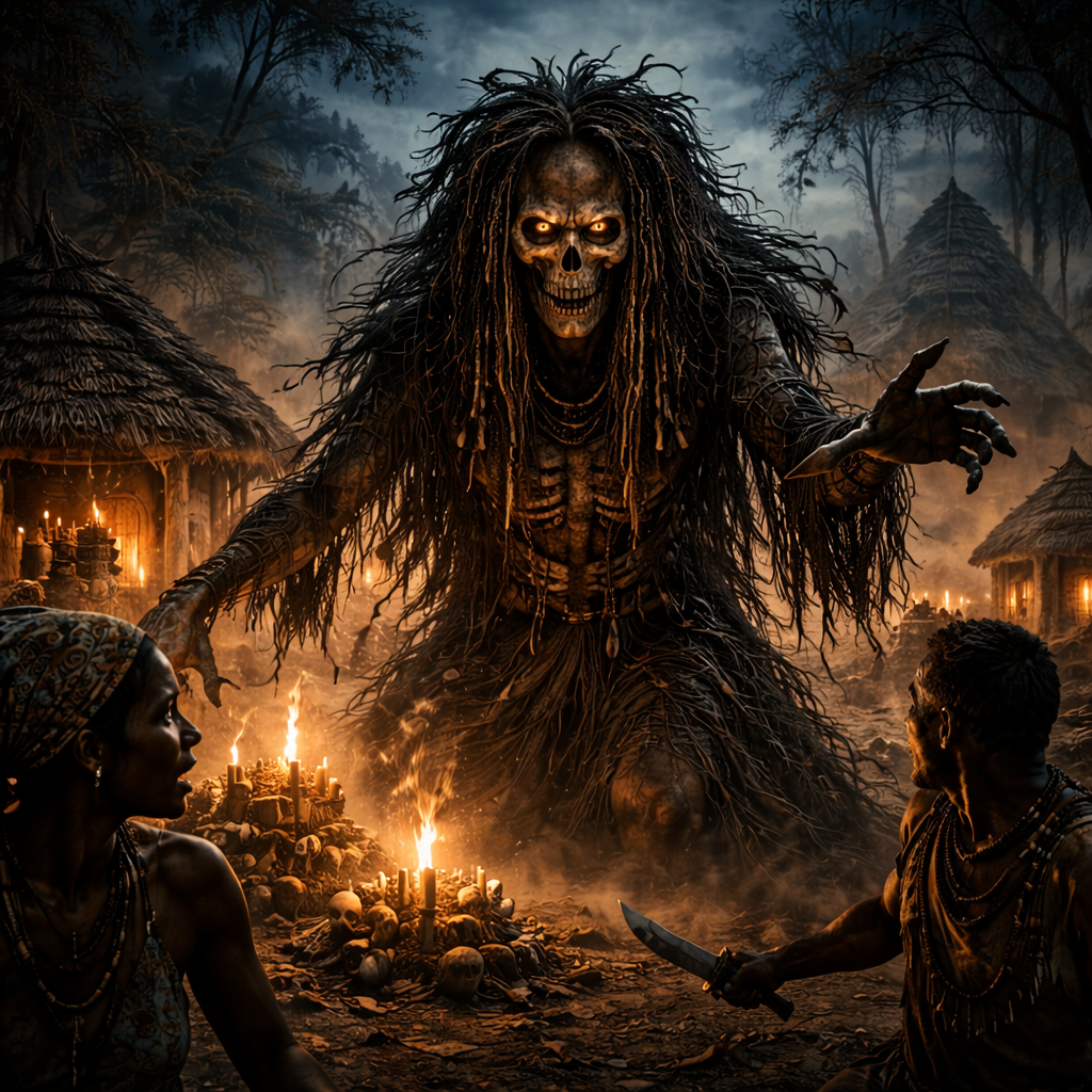 The haunting figure from the shadows