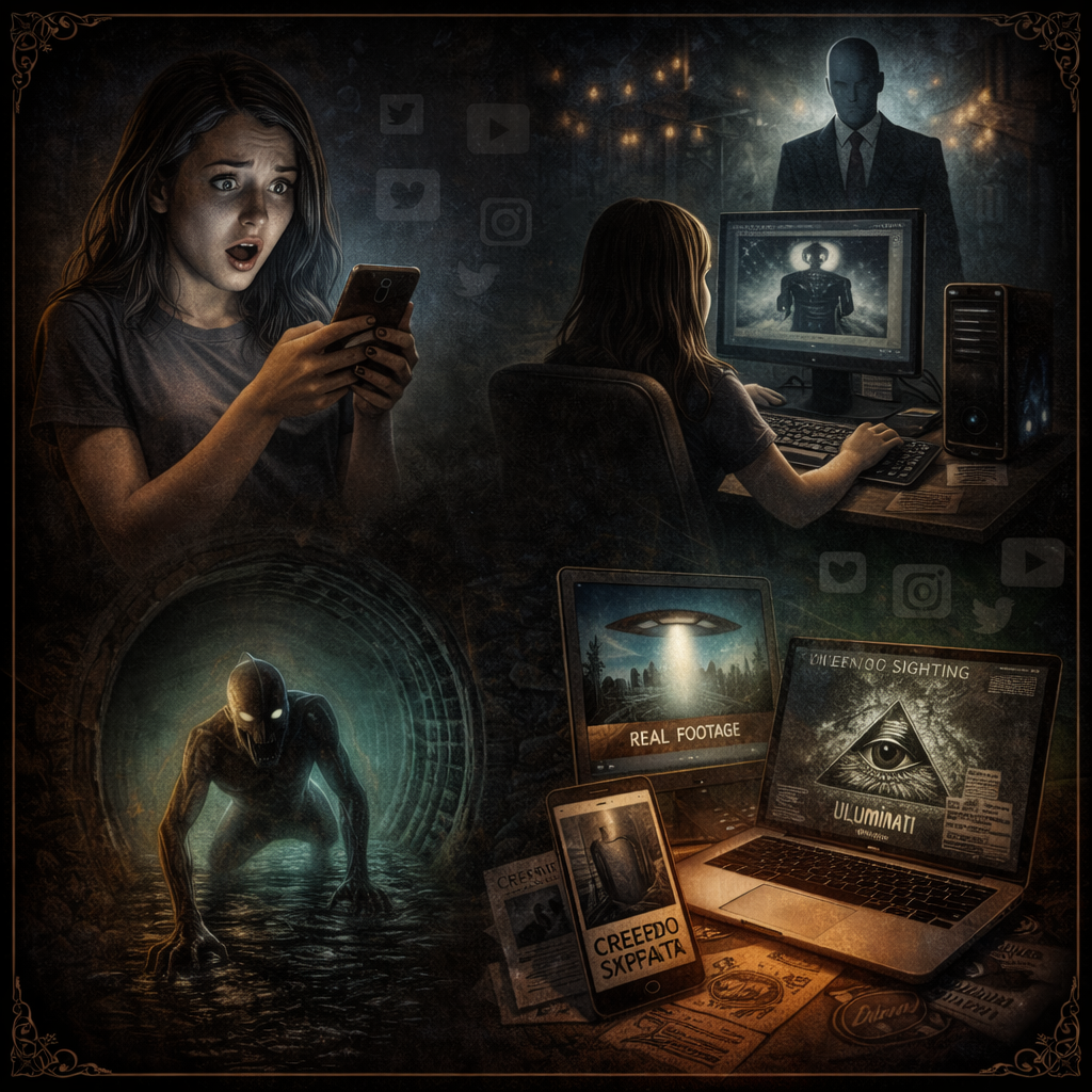 Digital age of fear and mystery