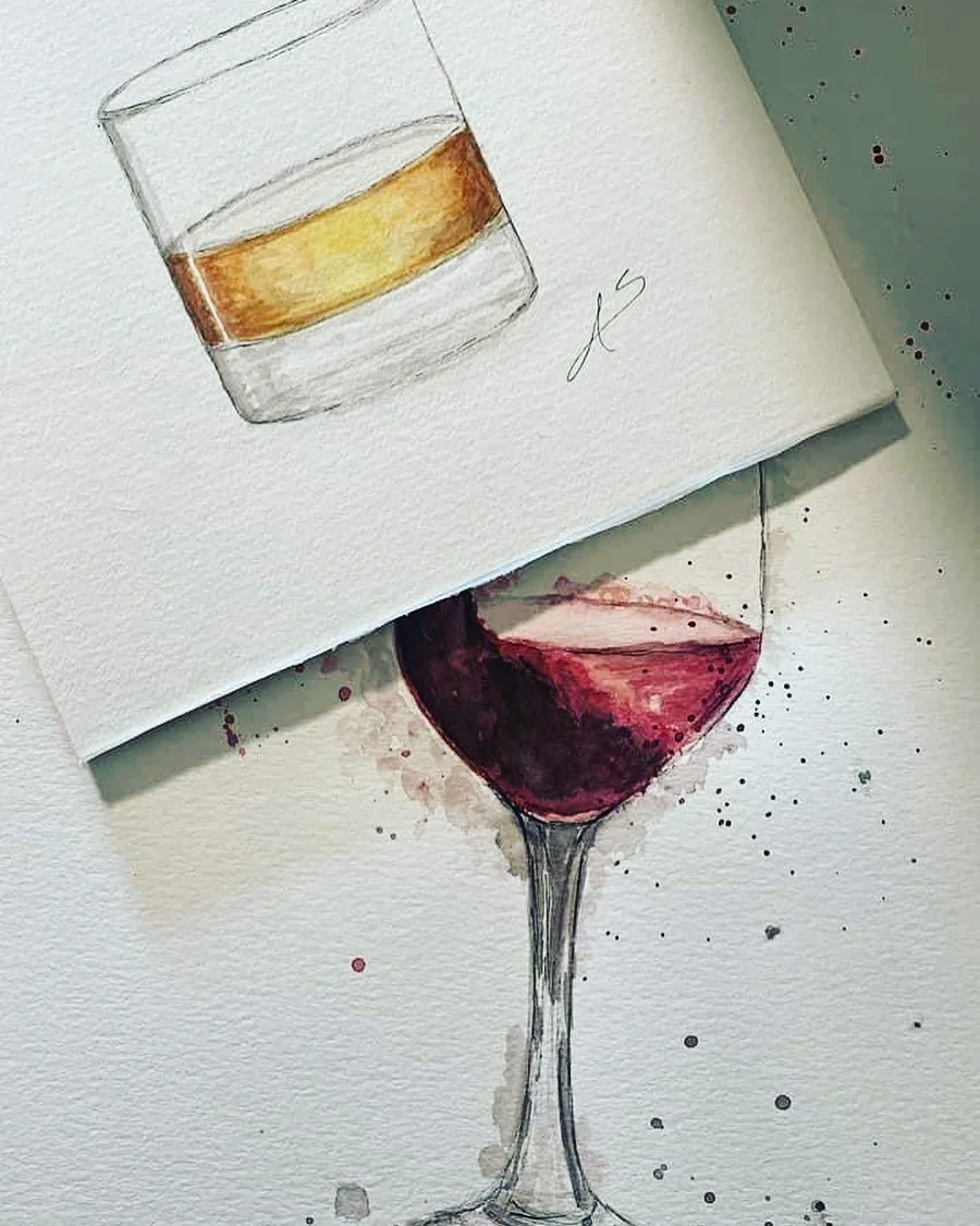 Bourbon and Wine