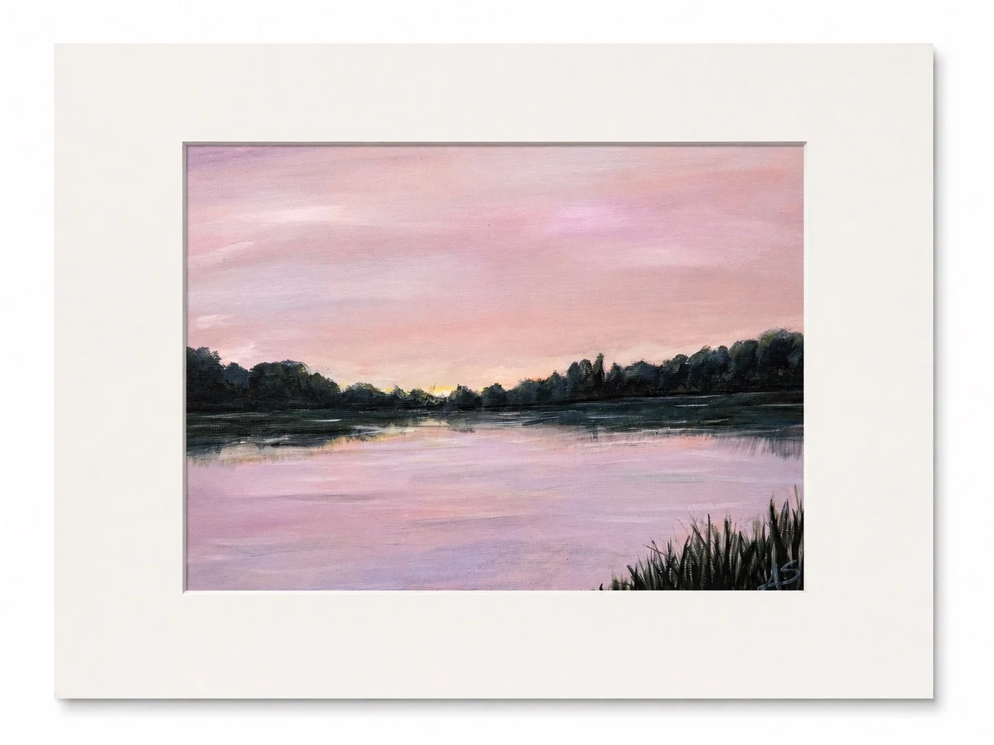 Bright Horizon - Matted Art Print
