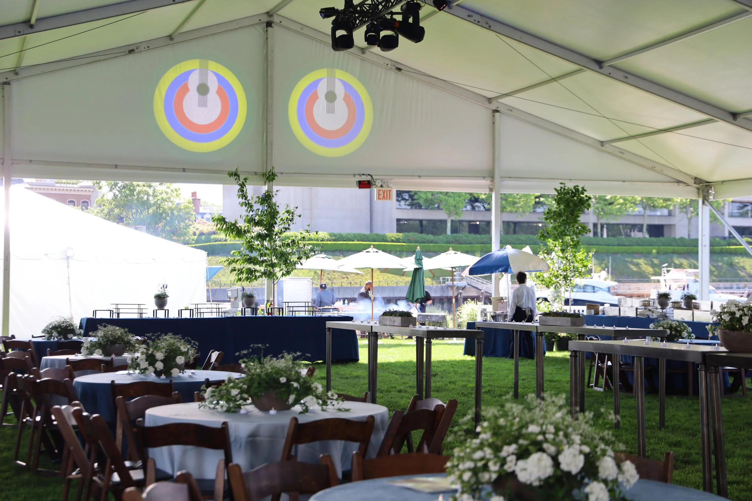 Greenwich Town Party Sponsor Tent '24