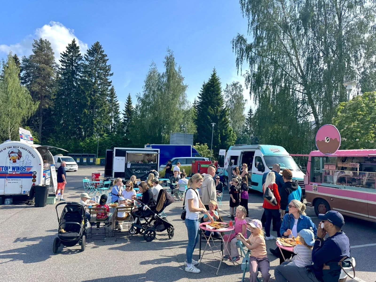 Ruokarekkaralli Leikkipuisto Ida