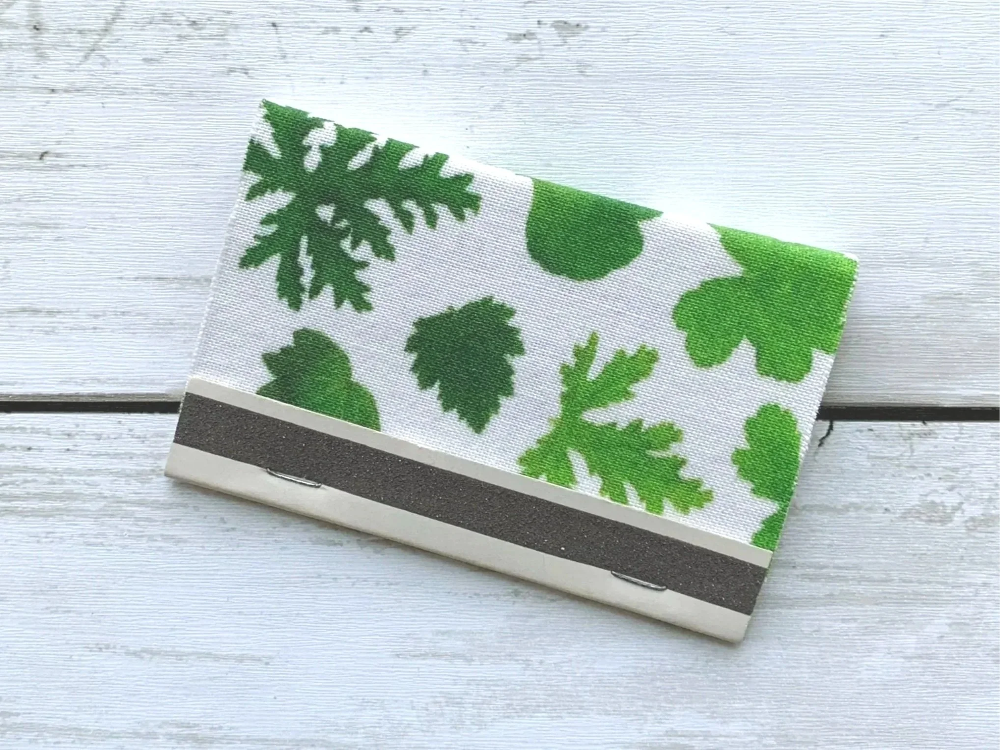 Scented Pelargonium Leaf Matchbook Cover