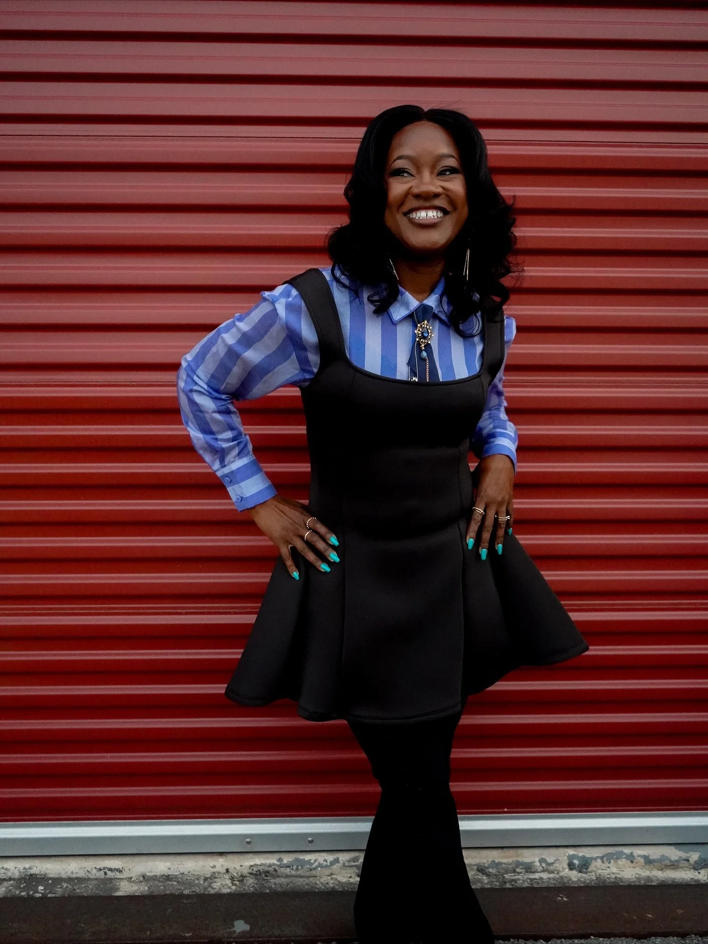 Apparently the Girls wanted to know about PL&rsquo;s fits for GYR Weekend! WELLLL&hellip;.. Here&rsquo;s Night 1, 2 + Sunday Morning! 💕

DOESN&rsquo;T OUR FOUNDER LOOK GOOOOD!?!? 😍✨

Styling: @imprettythrifty 
GYR Jacket: @michael_j_carr