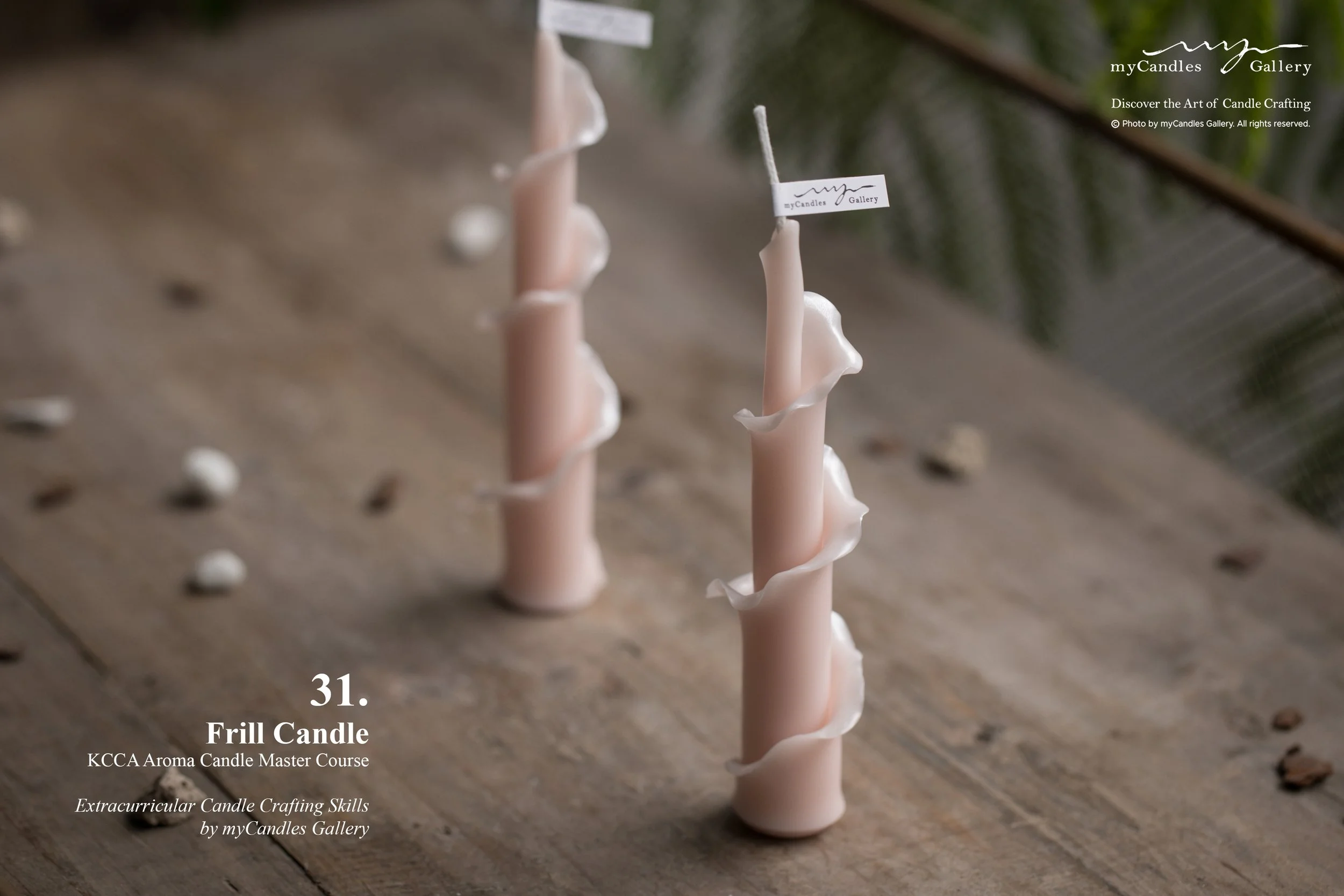 Frill Candle