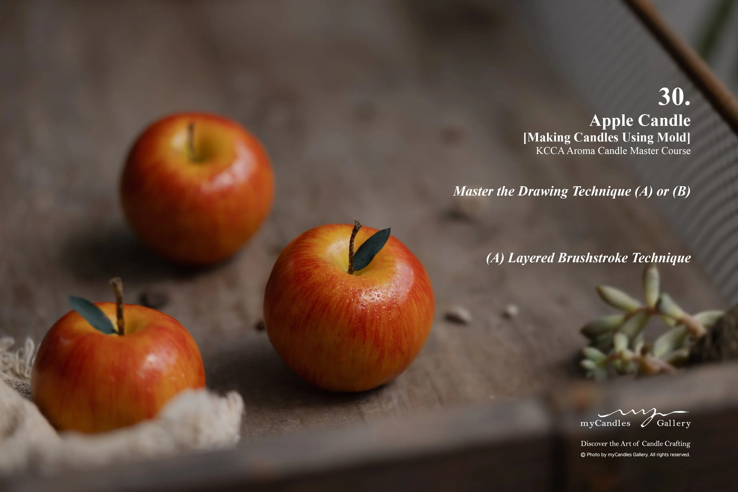 Apple Candles