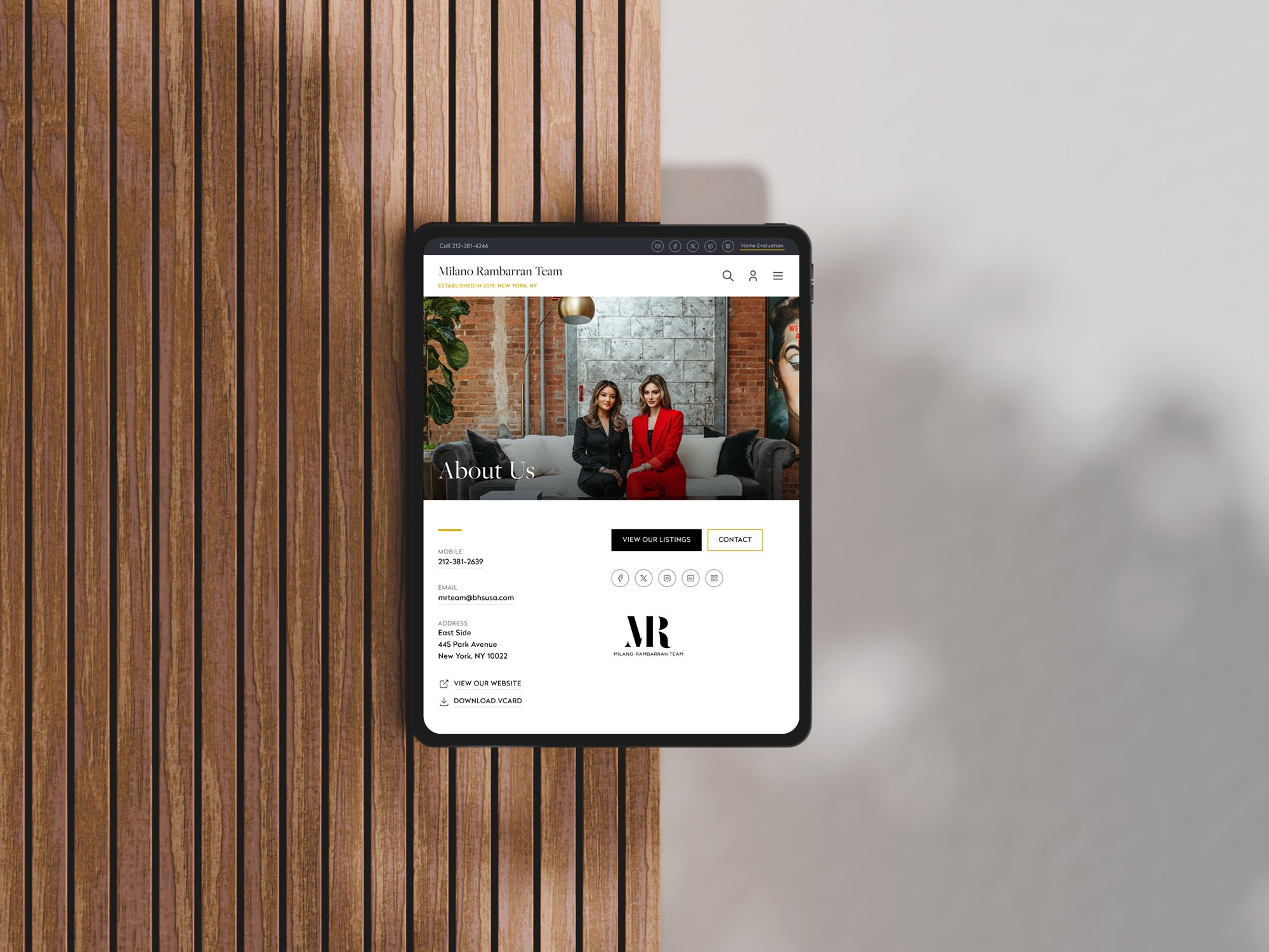 New BHS Website Design