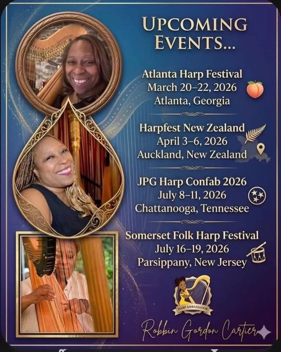 MEMBER PERFORMANCE ALERT &bull; Robbin Gordon-Cartier🪉

From Atlanta to New Zealand and back to NJ! If you&rsquo;re in any of these spots in the world, try and catch NJHC Member @harpspirits in one of her performances!

Atlanta Harp Festival
March 2