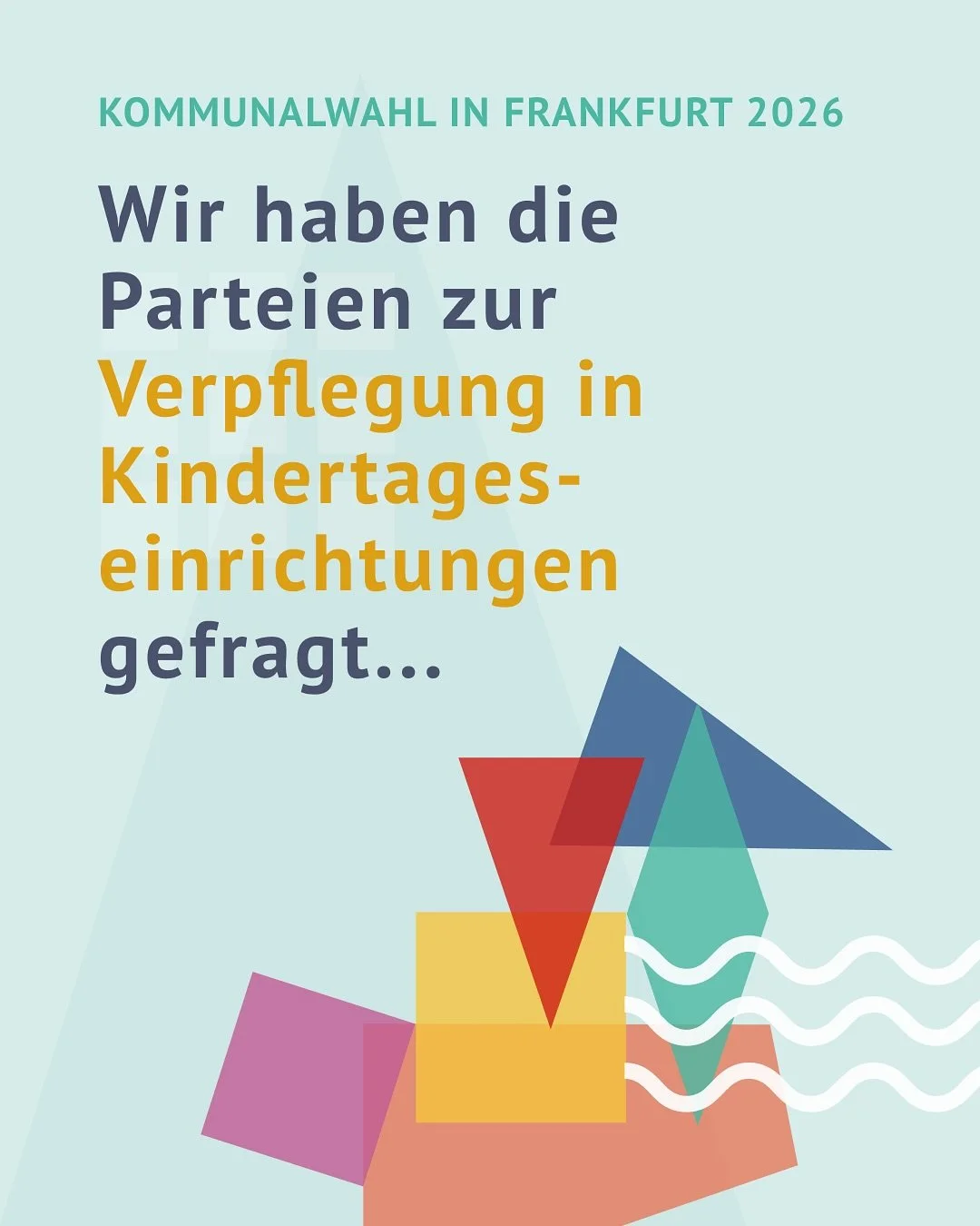Kommunalwahl 2026: Gesundes Essen f&uuml;r alle? Das sagen die Parteien!

Qualit&auml;t der Verpflegung und Kosten&uuml;bernahme sind entscheidend f&uuml;r die Chancengleichheit. Unsere Frage 3 an die Kandidierenden drehte sich daher um das Essen in 