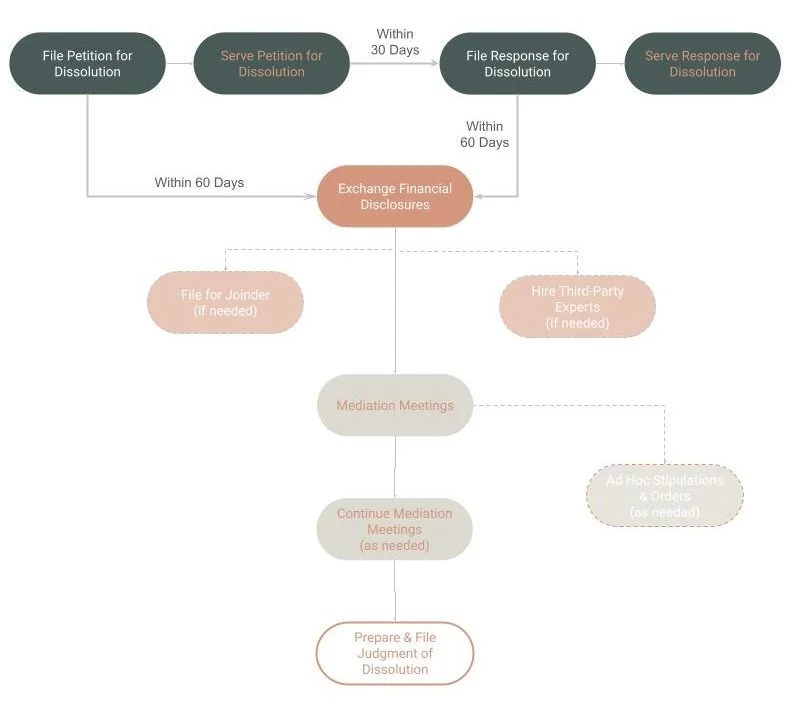 Dissolution Flowchart - Mediation