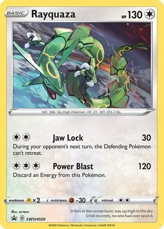 Rayquaza - SWSH Promo #29