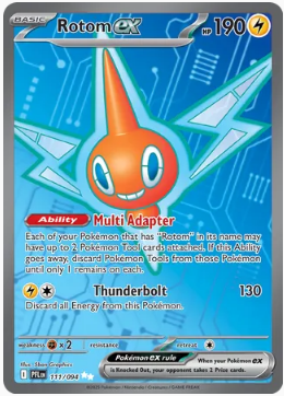 Rotom ex - Phantasmal Flames #111