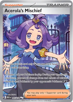 Acerola's Mischief - Mega Evolution #165