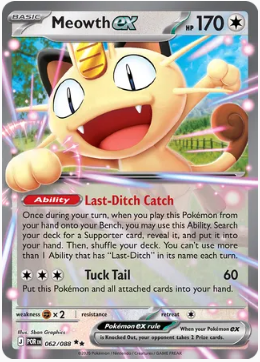 Meowth ex - Perfect Order #62