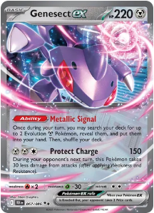 Genesect ex - Black Bolt #67