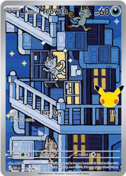 Alolan Meowth - 30th Celebration #139
